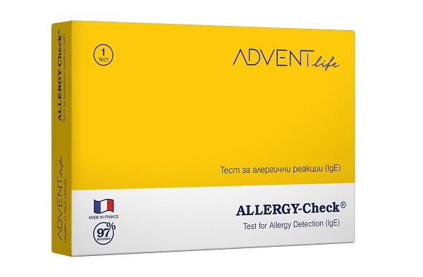 Advent Life /ТЕСТ ЗА АЛЕРГИИ /IgE/  Allergy-Check