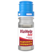 ВИЗИХЕЛП/VIZIHELP RED КАПКИ за зачервени и раздразнени очи   10мл   NATUR PRODUKT/НАТУР ПРОДУКТ
